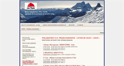 Desktop Screenshot of pol-tour.pl